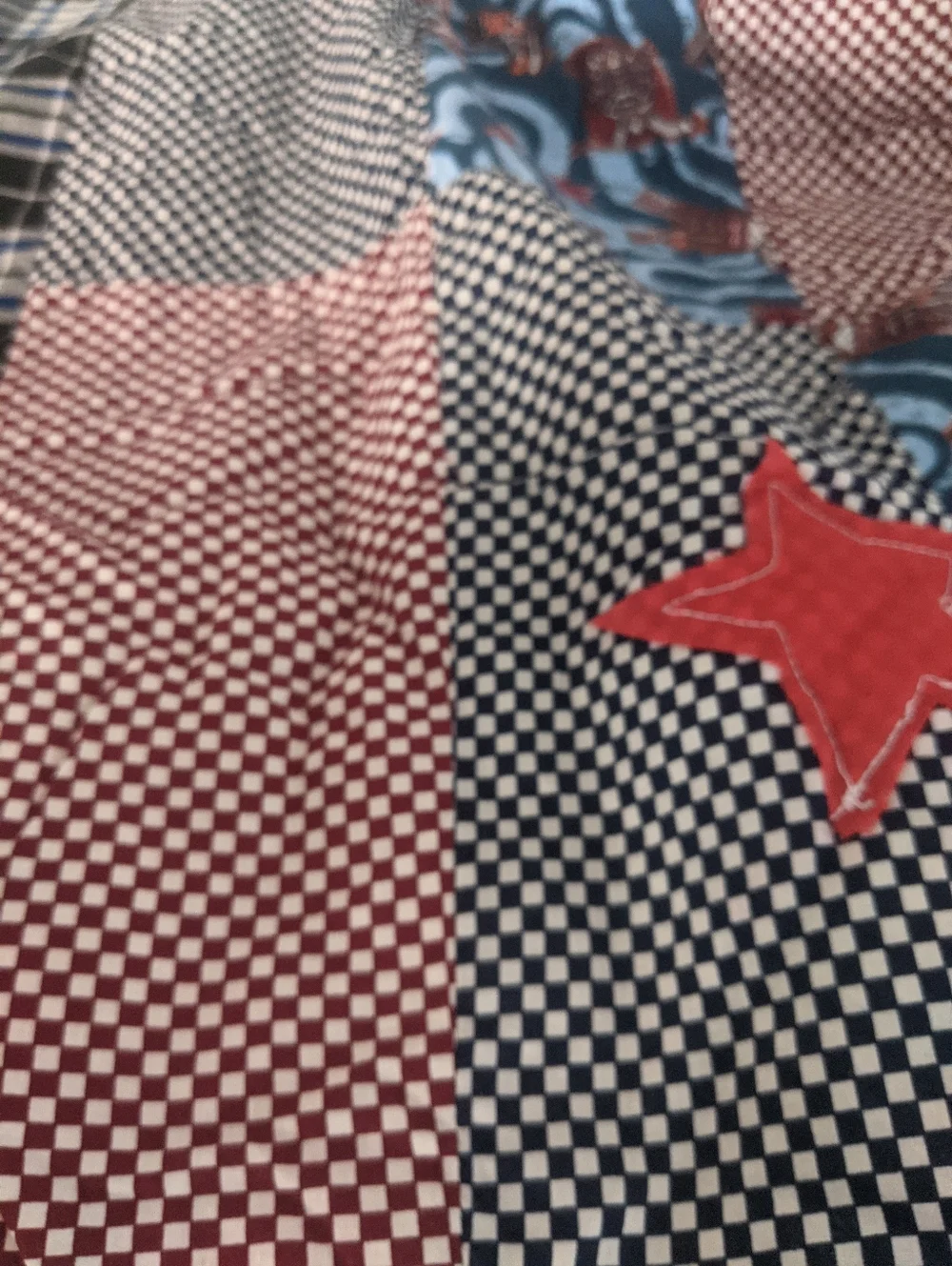 Vintage Rare Quilted Throw Cover Blanket Kids Bedding Outdoor Festival